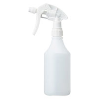 【スプレーボトル】 三宝化成 「現場のチカラ」 キャニオンスプレー 500ml 白 半透明 1セット（10本）  オリジナル