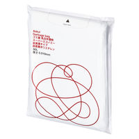 アスクル ゴミ袋 スーパーエコノミー 省資源タイプ 乳白半透明 高密度 30L 厚さ0.010mm 1ケース（100枚入×12パック） オリジナル