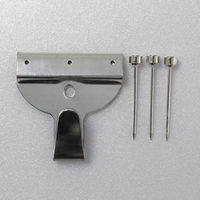 オリジン フック ステンレスXフック トリプル 石膏ボード用 木壁 両用 ピンタイプ 263109 1個