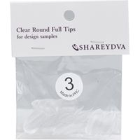 ＳＨＡＲＥＹＤＶＡサンプル用チップＮ クリア （ラウンド） ＃３ ５０Ｐ 113714 1個（直送品）