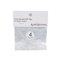 ＳＨＡＲＥＹＤＶＡサンプル用チップＮ クリア （ラウンド） ＃４ ５０Ｐ 113715 1個（直送品）