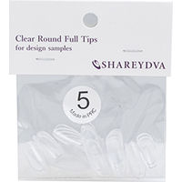 ＳＨＡＲＥＹＤＶＡサンプル用チップＮ クリア （ラウンド） ＃５ ５０Ｐ 113716 1個（直送品）