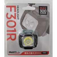 イチネンアクセス MUSTTOOL 充電式ヘッドライト 300lm 00087678 MHL-F301R 1個（直送品）