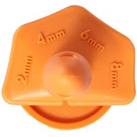 タイガークラウン #1659 ローリングめん棒五角形目盛付 1セット（直送品）