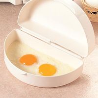 タイガークラウン #2284 電子レンジ用フタ付フライパン 1個（直送品）