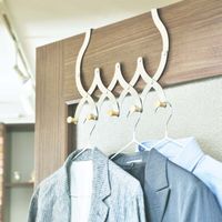 タイガークラウン #2458 ドア用フック カーブ 1個（直送品）