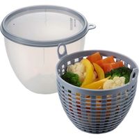 タイガークラウン #3567 PCスモール蒸し器 グレー 1セット（直送品）