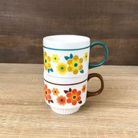 デコレコーポレーション kokopele レトロマグカップ BR KP-43001 1個（直送品）