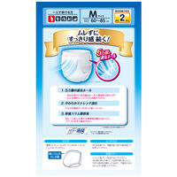 ユニ・チャーム ライフリームレずに爽快うす型パンツ2回吸収 Ｍ22枚 4903111536382 1パック（22枚入）