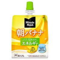 コカ・コーラ　ミニッツメイド　朝バナナ　パウチ　180g　1箱（24個入）