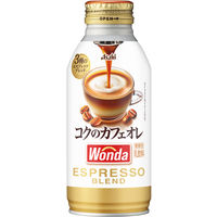 アサヒ飲料 WONDA（ワンダ） コクのカフェオレ 370g 1箱（24缶入）