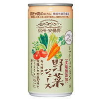 【機能性表示食品】ゴールドパック 信州安曇野 野菜ジュース 190g 1箱（30缶入）【野菜ジュース】