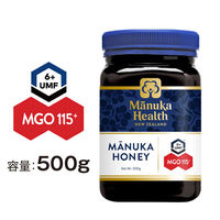 【 マヌカハニー 】 マヌカヘルス 正規輸入 MGO115+/UMF6+ 500G 1個 ［はちみつ］