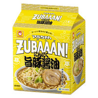 袋麺 マルちゃんZUBAAAN！（ズバーン） にんにく旨豚醤油 3食パック 1セット（4個） 東洋水産