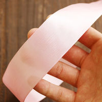 カラーリボン 巾12mm×29m お徳用 ピンク AMK12-7-10 1個(10巻)