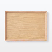 無印良品 木製 角型トレー 約幅27×奥行19×高さ2cm 良品計画