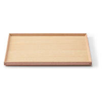 無印良品 木製 角型トレー 約幅40.5×奥行30.5×高さ2cm 6個 良品計画