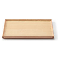無印良品 木製 角型トレー 約幅35×奥行26×高さ2cm 6個 良品計画