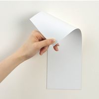 マグエックス マグネット両面カラーシート 白/白 MSR-10WW 1枚