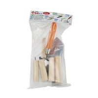 藤原産業 赤長 左官鏝6点セット 6pcsセット 6pcs 1個（直送品）