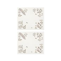 サンコー 吸着洗面所の汚れ・黒ずみ防止シート カベ用 2枚入 リーフ KV-75 1袋(2枚) 64-4003-89（直送品）