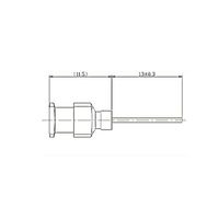 タイショー 金属ニードル TSコート付き 12本入 30G-13L 1パック(12本) 64-4380-50（直送品）
