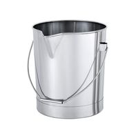 MONOVATE ステンレスバケツ目盛付 10L BA-M-10 1個 64-5066-99（直送品）