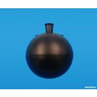 安藤計器製工所 黒球温度計セット Φ150mm 無害緑液温度計 CK-SETII-NM 1個 64-5229-91（直送品）