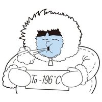 1.5mLチューブ用 クライオベイビー ロールタイプ ブルー CRY-1000-B 1箱(1000ラベル)（直送品）