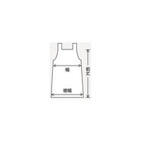 ワコウ マイティクロスRエプロン 胸当て たすき掛け ファインバリュー S ピンク E1001-4-SF 1枚 64-6227-16（直送品）