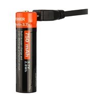 ニクロン 14500 3.7V 750mAh リチウムイオン電池 NRB-L750 1個 64-6350-22（直送品）