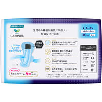 【生理用品】 ナプキン 多い夜用 羽つき 30cm ロリエ しあわせ素肌 消臭プラス 1個（9枚） 花王