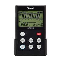 三王 高精度デジタル気圧計/高度計(携帯、据置両用タイプ) BR-55D JK 1個 64-7814-20（直送品）