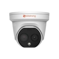 ビットストロング 温度測定サーモグラフィー 監視カメラ式タレット型 レンズ3mm DS-2TD1217B-3/PA 1台（直送品）