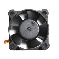 ワイドワーク Lowスピード 2ボールベアリング 30mm角厚さ10mm DC12V DA03010B12LF 1個 64-8272-41（直送品）