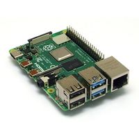 共立電子産業 Raspberry Pi 4 モデルB 4GB OSインストール済みSD付 RASPi4-SDST 1セット（直送品）