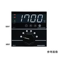 シマデン ディジタル指示計(赤色、電流入力用) SD17-490-00000 1個 64-8909-84（直送品）