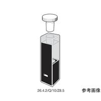 サブマイクロ/ウルトラマイクロ石英セル ストッパー付き 光路長:10mm Z高さ:20mm 0.010mL 26.10/Q/10/Z20（直送品）