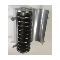 アズワン シャーレ滅菌缶 10段仕切 丸型扉付 64-8945-50 1個（直送品）