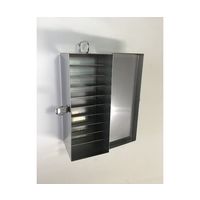 アズワン シャーレ滅菌缶 10段仕切 角型扉付 64-8945-51 1個（直送品）