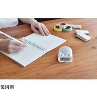 ドリテック タイムアップ ホワイト T-584WT 1個 64-9097-95