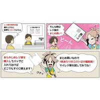 紺屋商事 ケース売:レジ袋乳白 東45西45号 300(440)×530(100枚×10冊) 00723145 1箱(1000枚)（直送品）