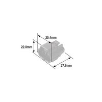 日立Astemoアフターマーケットジャパン 防水ハウジング メス 3極リテーナー付 5個入 FRA114N 1袋(5個)（直送品）