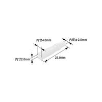 日立Astemoアフターマーケットジャパン 110ソケット用 絶縁スリーブ 100個入 B68 1袋(100個) 64-9722-81（直送品）