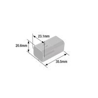 日立Astemoアフターマーケットジャパン 防水ハウジング オス 6極リテーナー付 3個入 FRA117N 1袋(3個)（直送品）