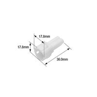 日立Astemoアフターマーケットジャパン 防水ハウジング メス 3極 5個入 FRS108N 1袋(5個) 64-9723-59（直送品）