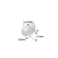 日立Astemoアフターマーケットジャパン 防水ハウジング オス 4極 3個入 FRS111N 1袋(3個) 64-9723-62（直送品）