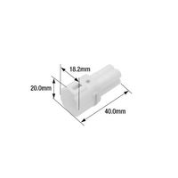 日立Astemoアフターマーケットジャパン 防水ハウジング メス 4極 黒 3個入 FRS110B 1袋(3個) 64-9723-71（直送品）