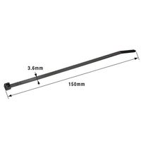 日立Astemoアフターマーケットジャパン コードバンド 黒 150mm 50本入 ECC150BN 1袋(50本) 64-9725-98（直送品）