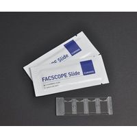 CURIOSIS FACSCOPE Slide ディスポーザブル細胞計数盤(4チャンネル・個別包装) CRFCB-CSD50 1個(50枚)（直送品）